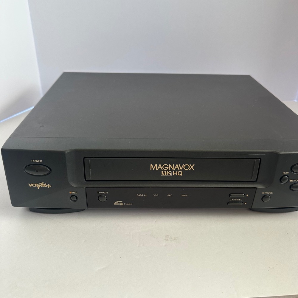 Magnavox VRT245AT01 4-Head VHS HQ VCR Plus Video Cassette Recorder Parts Repair